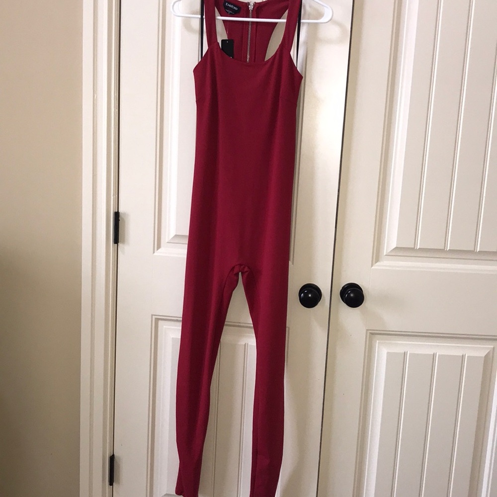 Caged jumpsuit